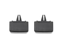 Air Conditioner Outlet For Benz For C Class For C180 C200 C230 C260 C280 C300 Interior W204 Black AC Air Vent Grille Outlet Cover Trim Replacement(2Piece Clips)