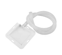 Air Conditioner Plastic Drain Tray White 1 Set with 1m Hose | Indoor condensate drip pan, easy install with stable support frame, universal fit for AC units, efficient water drainage