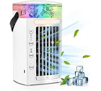 Air Conditioner Portable Bedroom Air Cooler And Purifier - Ultra Quiet Portable Air Conditioner Fan Rechargeable, Low Energy Consumption Fan Cooler For Room