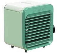 Air Conditioner Portable Portable Air Conditioner USB Rechargeable Auto Oscillation Air Conditioner Fan For Home Office Bedroom Outdoor Mini Multi-Function Personal Air Cooler Green 12.2x10.8x14.2cm