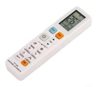 Air Conditioner Remote Control, English Version, With Infrared And RF Control Options And Ergonomic Design, Power-off Memory Without Losing Code(B)