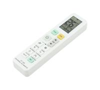 Air Conditioner Remote Control Replacement for KT-16E, English Version with IR and RF Communication, Ergonomic Design, ABS Material, Compatible with Various Brand Models (B)
