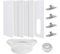 Air Conditioner Sealing Kit, 4Pcs Adjustable Air Conditioner Window Seal, Air Conditioner Window Seal, 13Cm