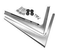 Air Conditioner Support Bracket, Mini Split Brackets for Outside, with Safety Corner, 304 Stainless Steel, for 9000-27000 Btu AC Units(52x43x0.3cm/20x17x0.12in)