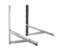 Air Conditioner Support Folding Wall Bracket in Steel | Wall Mount for Mini Split AC Unit for Condenser Ductless Mini Split Outdoor Heater