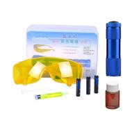 Air Conditioner UV Dye Leak Detector, LED AC UV Flashlight Detector With Protective Glasses, Fluorescent Dye Leak Detection Kit For Auto Refrigerator Repair
