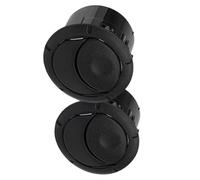 air conditioner vent Compatible With Duster 2010-2017 For Master MK3 2010-2024 8200212480 Air Conditioning Vent Grille Cover Car Parts Repairs(2pcs Black)