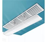 Air Conditioner Vent Deflector, AC Air Deflector with Adjustable Angle, Air Conditioning Windshield, Air Diverter with Two-way Wind Guide Mode, Easy Installation