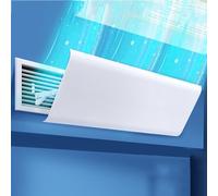 Air Conditioner Vent Deflector, Universal Adjustable Air Conditioning Deflector, Air Conditioner Baffle Shield with Adjustable angle, Air Conditioner Baffle Shield for Top Vent and Side Vent (Color :