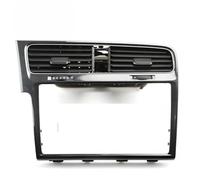 Air Conditioner Vent Outlet Compatible With VW Golf 7 MK7 7.5 MK7.5 LHD Center Console Air Vent Panel Decor Radio Trim(8inch dark gray)