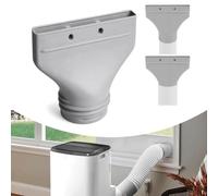 Air Conditioner Window Adapter, Air Conditioning Hose Adapter | Flat Hose Adapter Conditioning Accessories Window Kit Air Conditioner Exhaust Adapter Air Con Hose Window Vent Attachmen