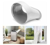 Air Conditioner Window Hose Adapter Flat Mouth Interface 15Cm,window Adapter Plate Tube Connector Window Slide Kit