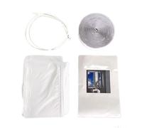 Air Conditioner Window Seal Kit | Hot Air Blocker & Guard Anti Air Exchange - Waterproof Energy Saving No Drilling for Home Basement Outdoor Winter
