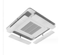 Air Conditioner Windshield Desktop Central Air-Conditioning Windshield, General Air-Conditioning Windshield, Cooling/Heating Air Circulation Windshield, Angle Adjustable Windshield (Color : 1Pcs)