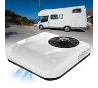 Air Conditioner with Cooling, Rooftop AC Unit for RV Camper Low Noise, 12V 24V Portable Cooling for Car Truck Trailer Boat