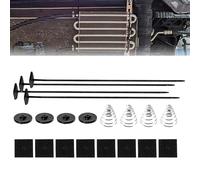 Air Conditioner Zip Ties | Vehicle AC Cable Ties | Non-Slip Radiator Accessories for Car Air Conditioner, Condenser, Vehicle Modification, Repair