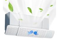 Air Conditioners Air Deflector | Lightweight Flexible Split Grille Deflector - 180° Rotating Cover for Air Conditioners at Home in Bed Area Air Flow Direction