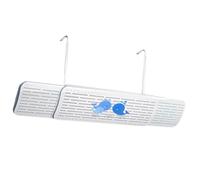 Air Conditioners Air Deflector Portable Adjustable Air Conductor for AC 180 Degree Screen for Fan Heater Drill-free Installation