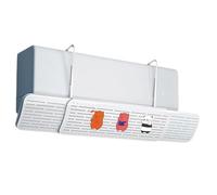 Air Conditioners Air Outlet Deflector, Portable Adjustable Air Conductor for AC - 180 Degree Screen for Fan Heater, Drill-free Installation