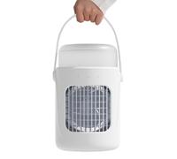 Air Conditioners Fan - Portable Air Cooler | Cooler Evaporative Air Conditioner | Portable Personal Desktop Air Conditioner | Rechargeable 3 Speed Space Cooler With Light For Bedroom Living Room Car