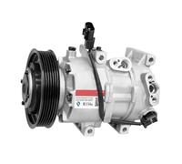 Air Conditioning AC Compressor，Compatible For KIA Rio Pride 2012-2017 977011R100 97701-1R100 977011W600 97701-1W600