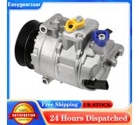 Air Con Compressor fits VW SHARAN 7N 1.4 2.0 2.0D 10 to 22 AC Conditioning Denso
