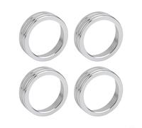 Air Conditioning and Audio Knob Covers with Textured for Enhanced Grip Fit for VOLVO XC60 S60 S80 V40 Vehicle Models from 2011 to 2017