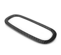 Air Conditioning Button Cover Trim Car A/C Control Switch Carbon Fiber Style Cover Facelift Upgrade Accessories Replacement for Smart Fortwo/Forfour 453 2015-2023