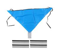 Air Conditioning Cleaning Cover, Universal Leak Proof Double Layer AC Dust Washing Tool with Drainage Port and Elastic Straps for Wall Mounted Units