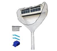 Air Conditioning Cleaning Kit - Split AC Wash Bag, Cleaner in the Indoor Unit, Leak-proof Service Cover for AC, Maintenance Cleaning Tool, Reusable Shield for Living Room, Kitchen, SC