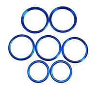 Air Conditioning Compatible With Benz For B-Class W247 B250 2019 2020 2021 2022 2023 2024 Car Air Conditioner Vent Inner Outer Rings Decorative