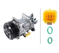 Air Conditioning Compressor Fits Citroen DS3 Convertible HELLA 8FK 366 200-391