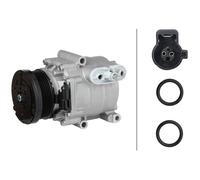 AC Compressor HELLA Fits FORD Fiesta VI Fusion 01-18 1514844