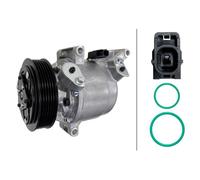 Air Conditioning Compressor Fits Mazda CX-3 2 Hatchback HELLA 8FK 366 202-221