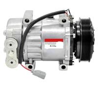 air Conditioning Compressor for Dodge for Dakota 2.5L 1997 1998 1999 2000 2001 2002 SD7H15 AC Compressor Compatible 55037205AC 55036340 55037205AG