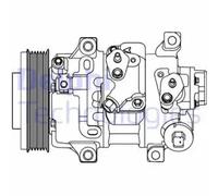 Air conditioning compressor PAG 46 CS20478 DELPHI for TOYOTA AURIS VERSO
