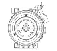 MAHLE ACP 635 000P Air conditioning compressor