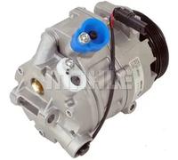 MAHLE ORIGINAL AC Compressor ACP 268 000S CSE717C 12 PAG 46 R134a without magnetic clutch BMW: X5