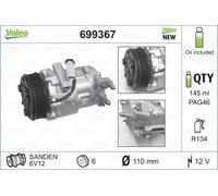 VALEO 699367 Air conditioning compressor