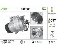 VALEO 699383 Air conditioning compressor