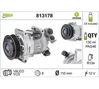 Valeo 813178 Air Conditioning Compressor Fits Citroen DS Opel Peugeot Vauxhall