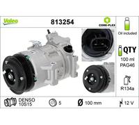 Air conditioning compressor R 134a PAG 46 813254 VALEO for TOYOTA AVENSIS Saloon
