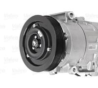Air conditioning compressor R 134a PAG 46 813386 VALEO for RENAULT MEGANE CC