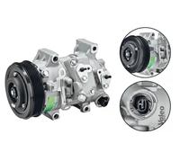 Air conditioning compressor R 134a PAG 46 813414 VALEO for TOYOTA COROLLA Saloon