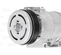 Air conditioning compressor R 134a PAG 46 813430 VALEO for PEUGEOT CITROËN OPEL