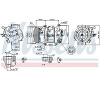 NISSENS 89314 Air conditioning compressor