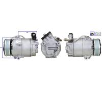 Air conditioning compressor R 134a PAG 46 ACP517 LUCAS for OPEL ASTRA H Estate