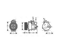 AVA COOLING SYSTEMS AIAK262 Air conditioning compressor