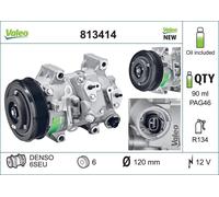 Air Conditioning Compressor Valeo 813414 for TOYOTA