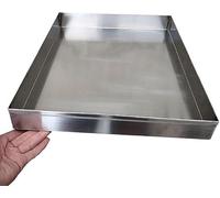 Air conditioning condensate drain pan automatic oil drip tray grill | Accessories for water collection and stainless steel for indoor and outdoor units(90x20cm(36x8in))